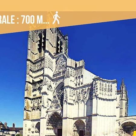 La Belle Pause - Studio Auxerre Proche Parking מראה חיצוני תמונה